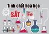 Tính chất hoá học của Sắt (Fe), ví dụ và bài tập - hoá lớp 9